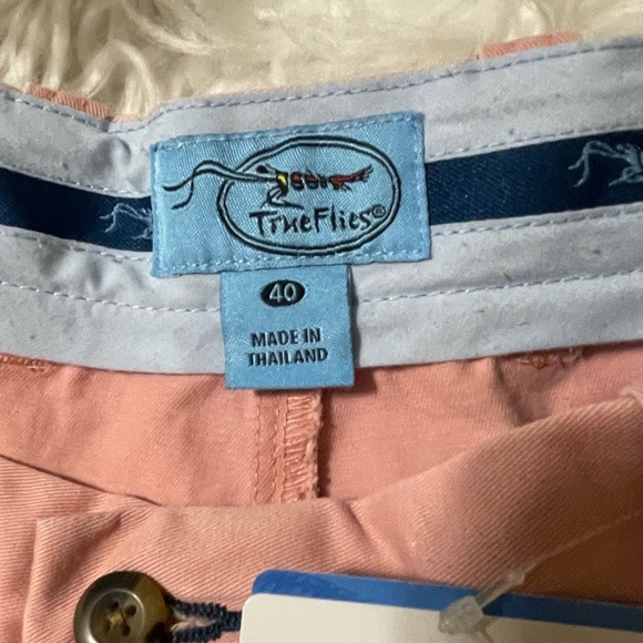 True Flies NWT Mens Manasota Shorts, Conch, Size 40 - Picture 7 of 11